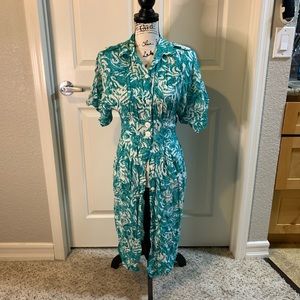 Floral vintage dress